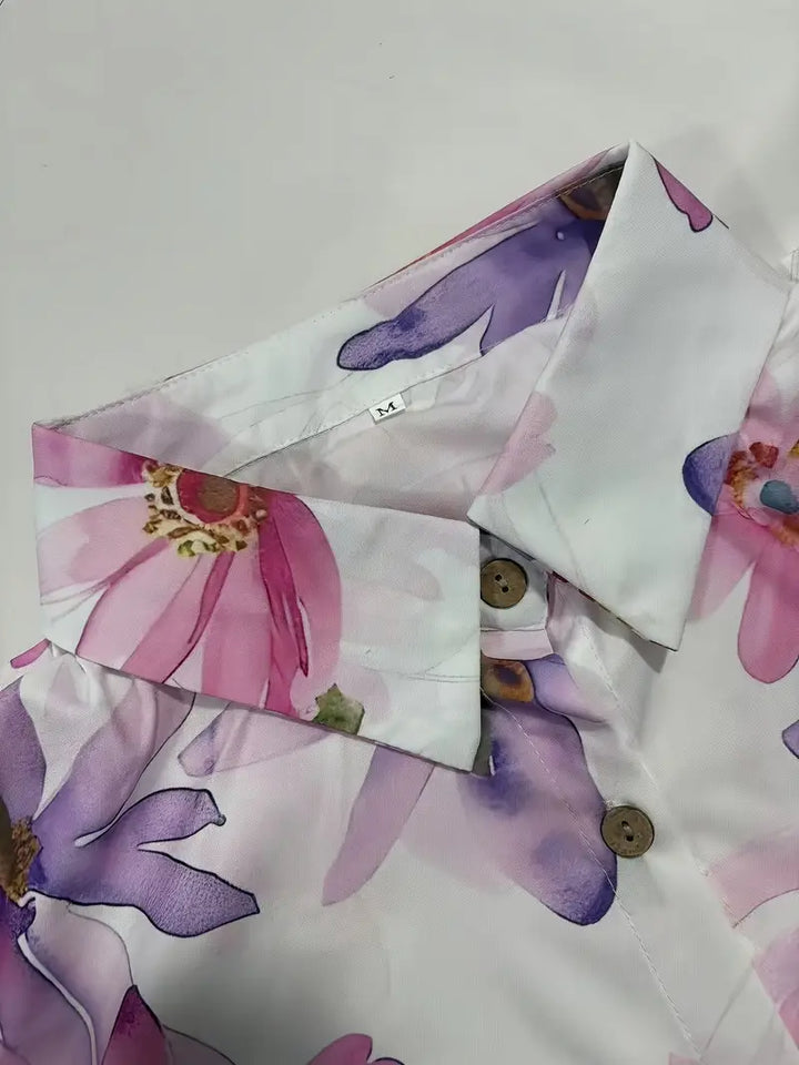 Emiliana - Elegant Floral Blouse