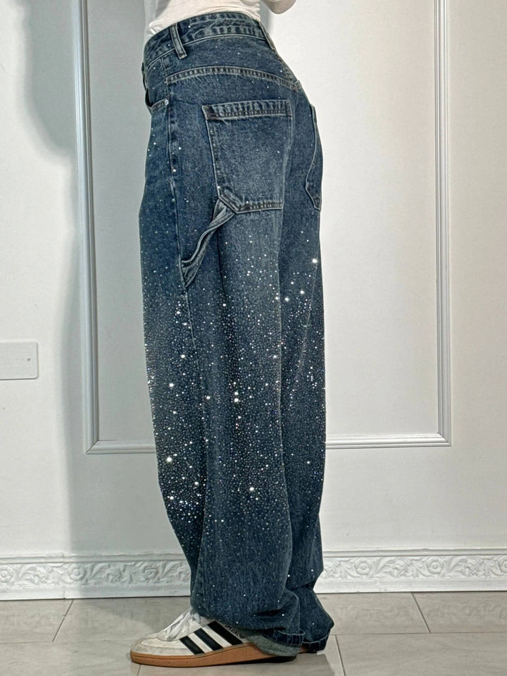 Violette™ High-Waisted Wide-Leg Pants with Buttoned Pockets