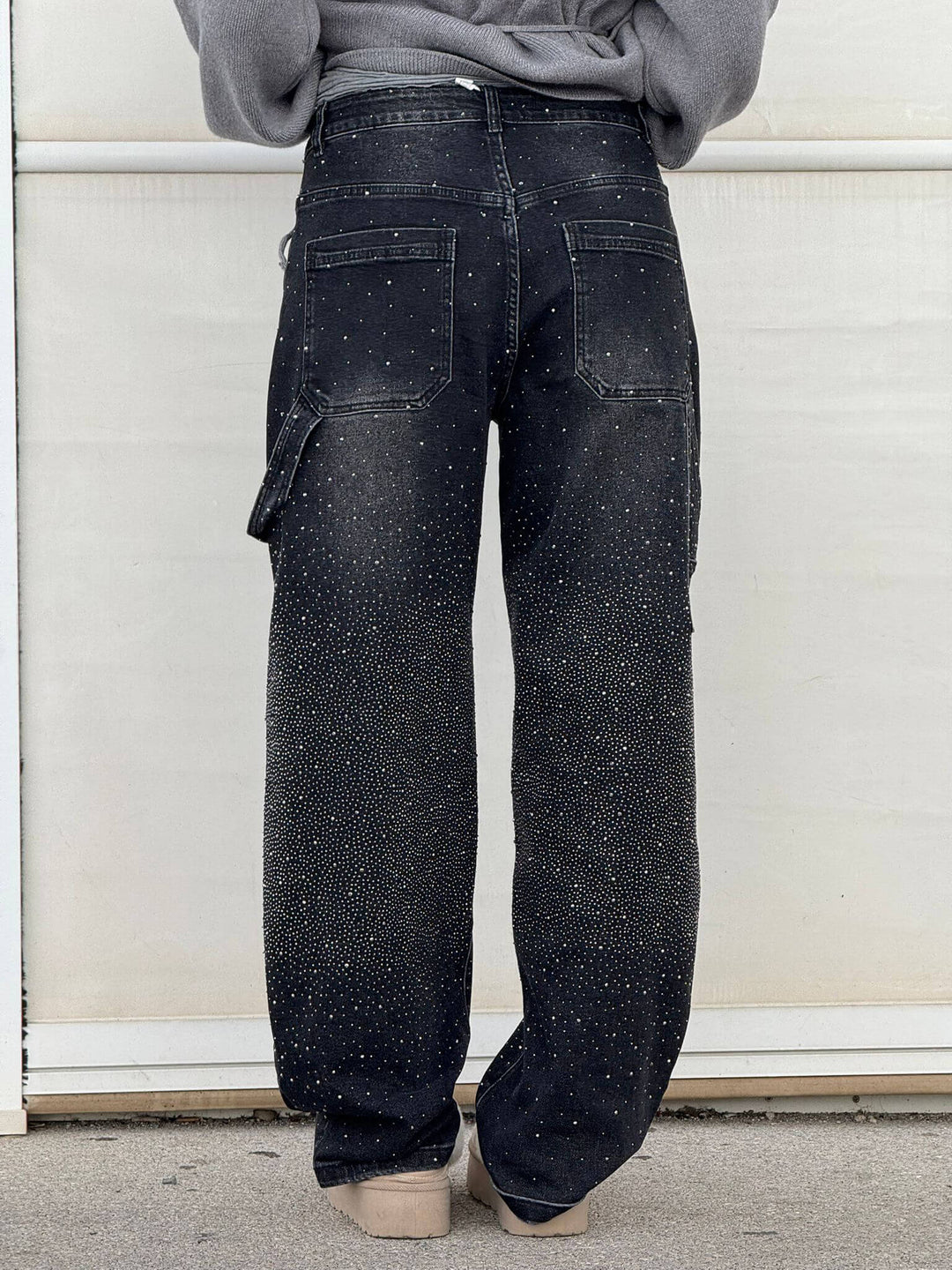 Violette™ High-Waisted Wide-Leg Pants with Buttoned Pockets