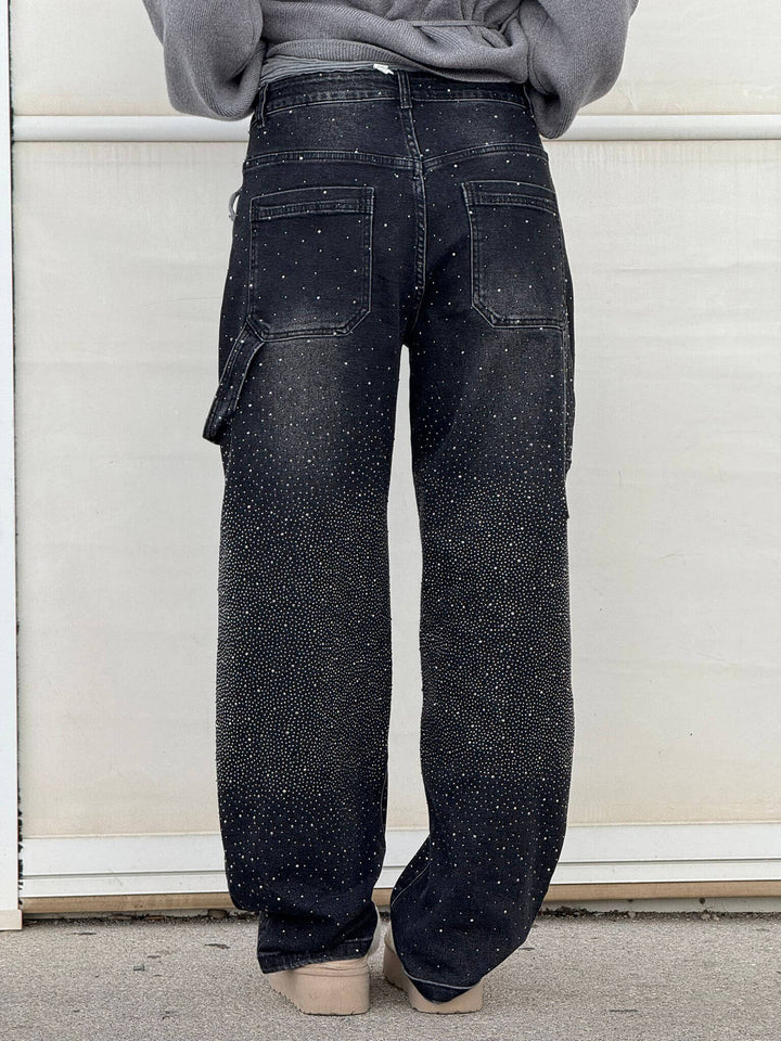 Violette™ High-Waisted Wide-Leg Pants with Buttoned Pockets