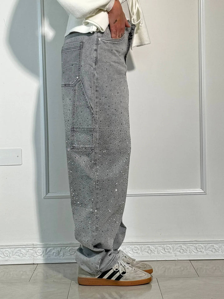 Violette™ High-Waisted Wide-Leg Pants with Buttoned Pockets