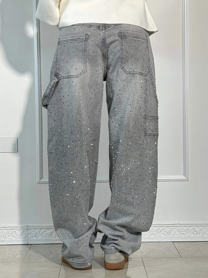 Violette™ High-Waisted Wide-Leg Pants with Buttoned Pockets