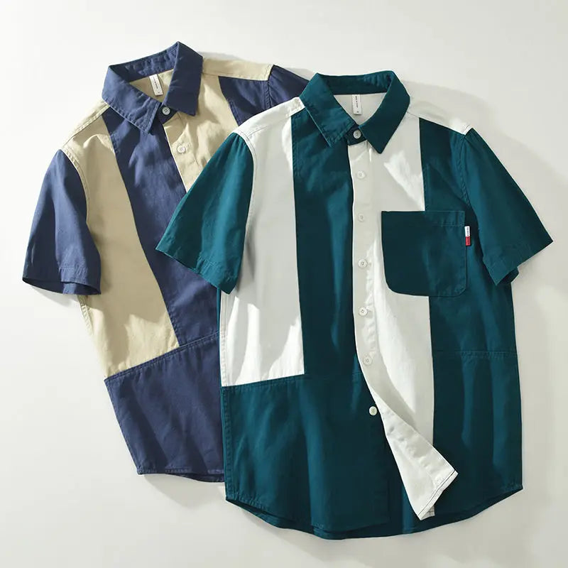 Larkspur – Panel Pop Short Sleeve
