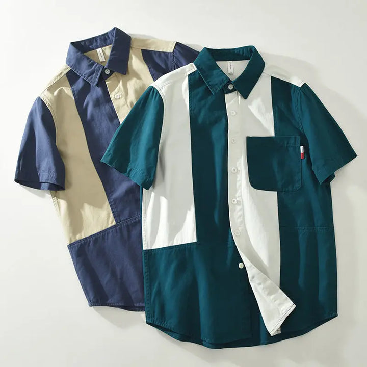 Larkspur – Panel Pop Short Sleeve